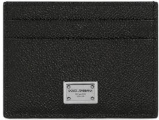 Dolce & Gabbana Wallets & Cardholders Zwart Heren