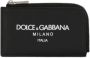 Dolce & Gabbana Stijlvolle Logo-Print Ritsportemonnee Black Heren - Thumbnail 3