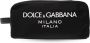 Dolce & Gabbana Rubberen Logo Beauty Case Black Heren - Thumbnail 1