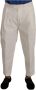 Dolce & Gabbana Elegante witte katoenen stretchjurkbroek Beige Heren - Thumbnail 1