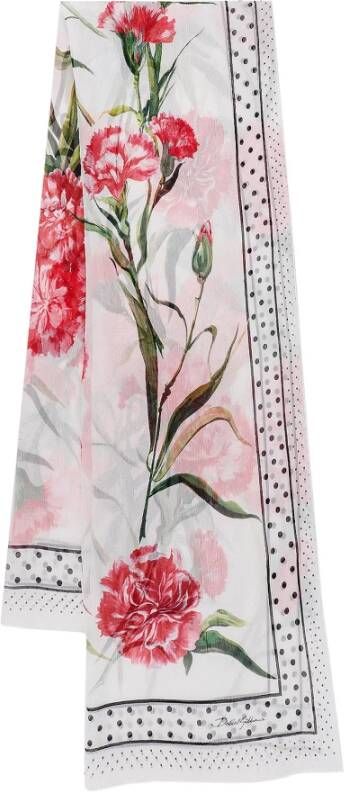 Dolce & Gabbana Winter Scarves Wit Dames
