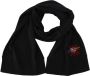 Dolce & Gabbana Zwarte Sacred Heart Wrap Sjaal Black Dames - Thumbnail 1