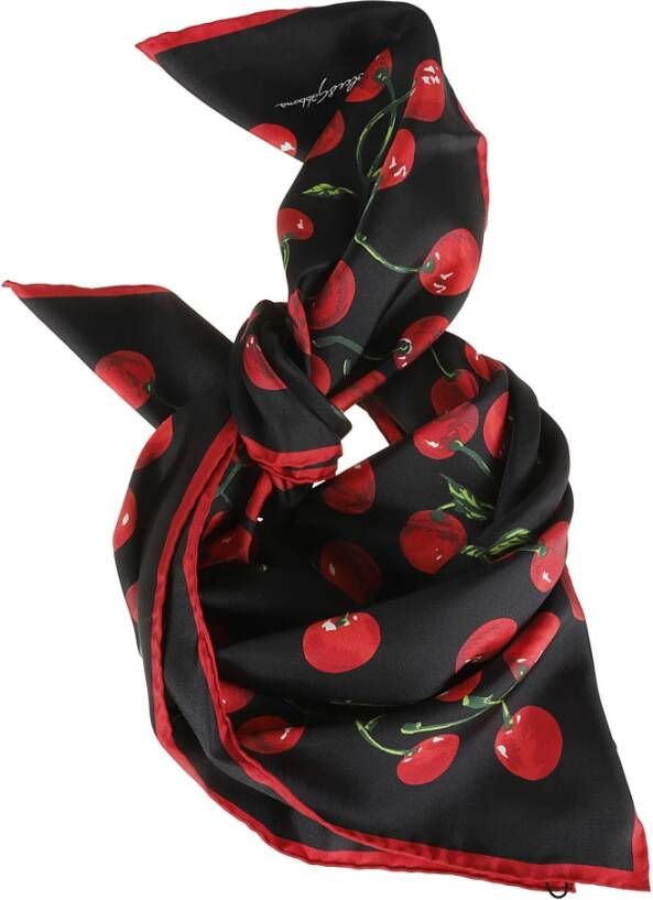 Dolce & Gabbana Designer Sjaals voor Vrouwen Zwart Dames