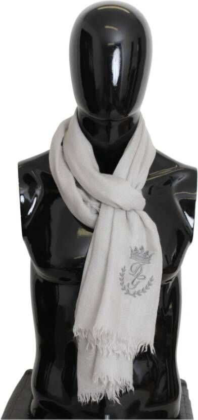 Dolce & Gabbana Winter sjaals Grijs Heren