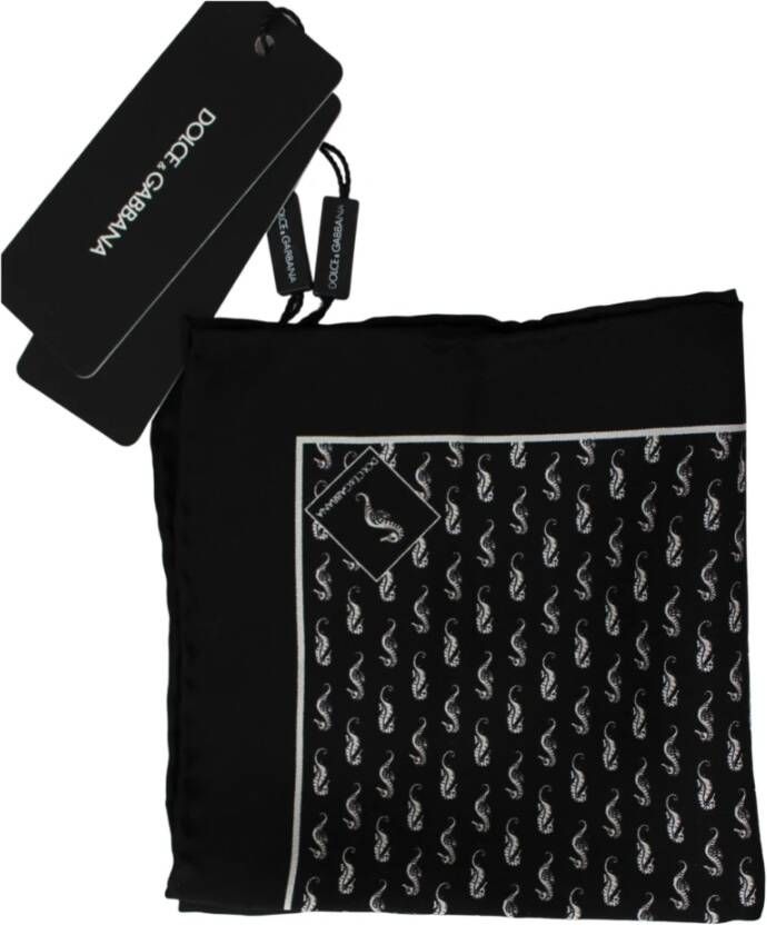 Dolce & Gabbana Winter sjaals Zwart Heren