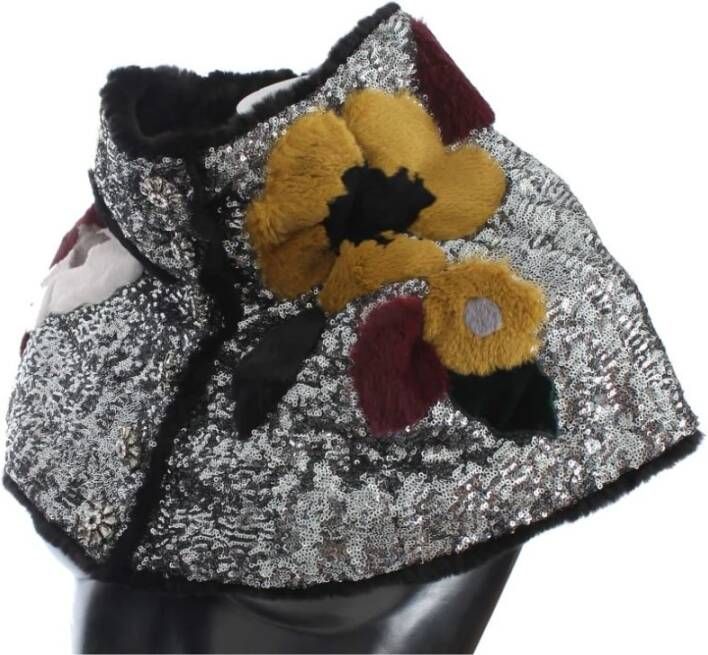 Dolce & Gabbana Wintersjaal Grijs Dames