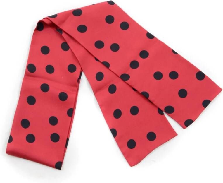Dolce & Gabbana Wintersjaal Rood Heren