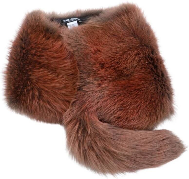 Dolce & Gabbana Wintersjaal Roze Dames