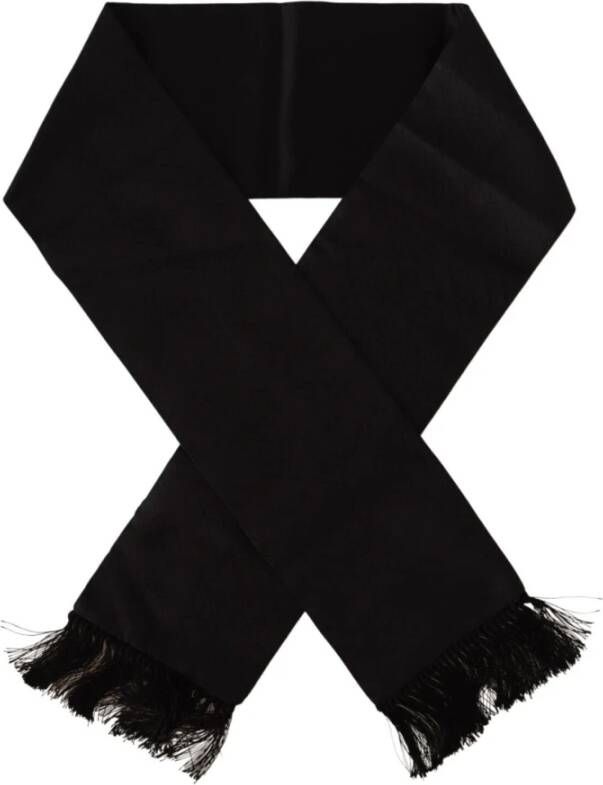 Dolce & Gabbana Wintersjaal Zwart Heren