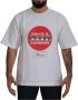 Dolce & Gabbana Witte Amor Hart Katoenen Crewneck T-shirt White Heren - Thumbnail 1