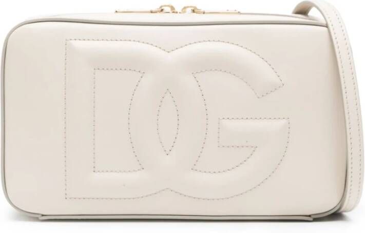 Dolce & Gabbana Witte Cross Body Tas Stijlvol en Verstelbaar White Dames