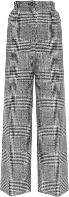 Dolce & Gabbana Wool trousers Grijs Dames