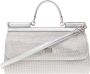 Dolce & Gabbana Rhinestone 'Sicily' Schoudertas Gray Dames - Thumbnail 1