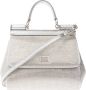 Dolce&Gabbana Satchels Small Sicily Handle Bag in zilver - Thumbnail 1