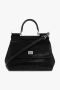 Dolce&Gabbana Satchels Medium Sicily Handbag in zwart - Thumbnail 2