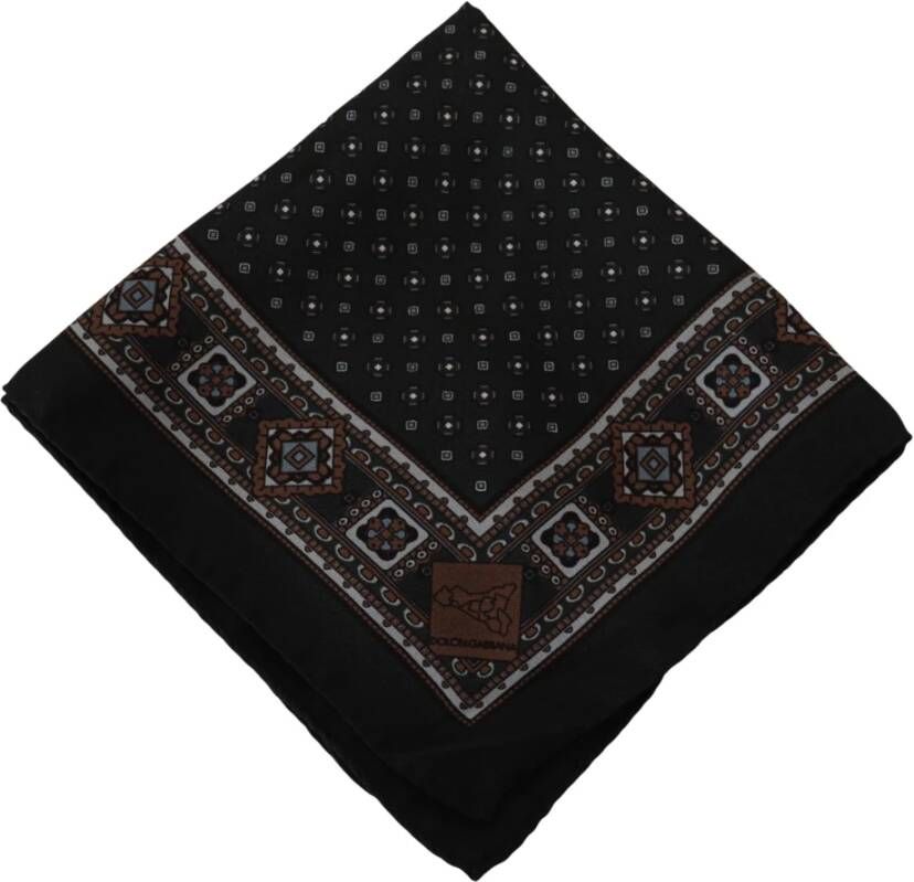 Dolce & Gabbana zak sjaal Zwart Heren