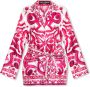 Dolce & Gabbana Zijden shirt Roze Dames - Thumbnail 1