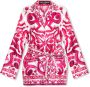 Dolce & Gabbana Zijden shirt Pink Dames - Thumbnail 3
