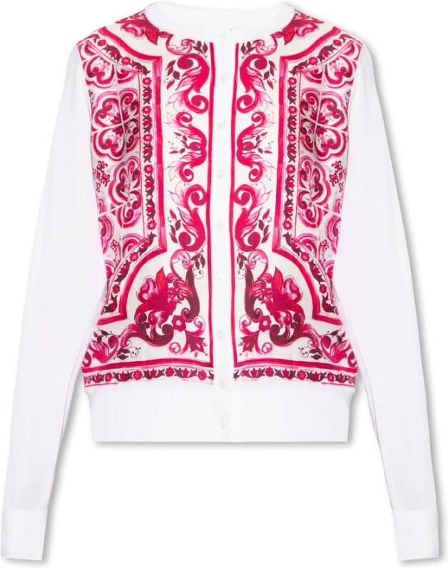 Dolce & Gabbana Zijden vest White Dames