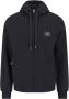 Dolce & Gabbana Zwarte Jersey Zip-up Hoodie Black Heren - Thumbnail 1
