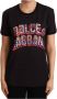 Dolce & Gabbana Zwart katoen grote print top crewneck t-shirt Zwart Dames - Thumbnail 1