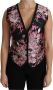 Dolce & Gabbana Elegante Brokaat Top met Bloemenpatroon Multicolor Dames - Thumbnail 1
