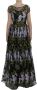 Ermanno Scervino Elegant Bordeaux Cargo Capri Broek Purple Dames - Thumbnail 2
