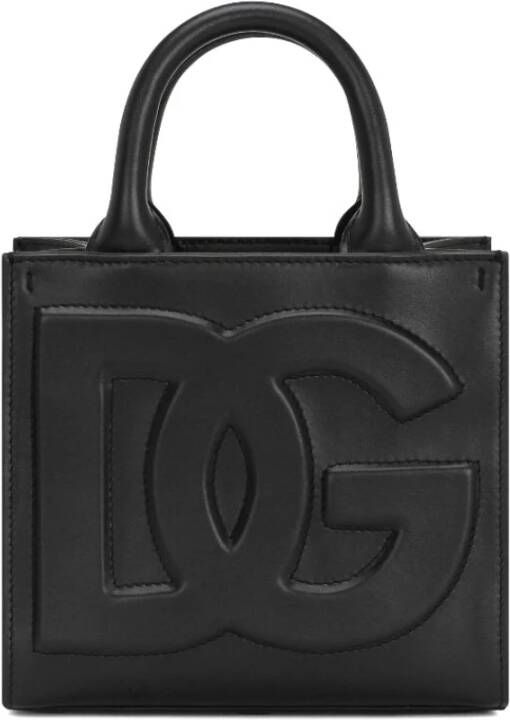 Dolce & Gabbana Zwarte DG Daily Mini Shopping Tas Black Dames