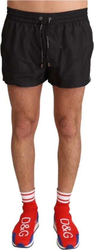 Dolce & Gabbana Zwarte heren badmode shorts Zwart Heren