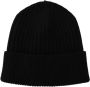 Dolce & Gabbana Zwarte Wol Gebreide Dames Wintermuts Black Dames - Thumbnail 1