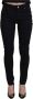 Dolce & Gabbana Zwarte Katoenen Skinny Jeans met Middelhoge Taille Black Dames - Thumbnail 3