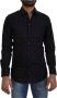 Dolce & Gabbana Zwarte Katoenen Slim Fit Formele Jurk Shirt Black Heren - Thumbnail 1
