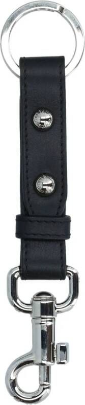 Dolce & Gabbana Bruin Leren Sleutelhanger Houder Brown Dames