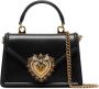 Dolce & Gabbana Kleine Devotion Tas met Handgemaakt DG Heilig Hart Black Dames - Thumbnail 6