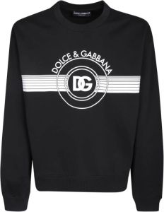 Dolce & Gabbana Zwarte Sweatshirt voor Heren Ultiem Comfort en Stijl Zwart Heren