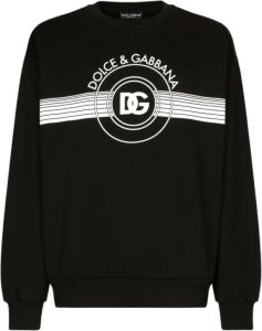 Dolce & Gabbana Zwarte Sweatshirts voor Heren Aw23 Zwart Heren
