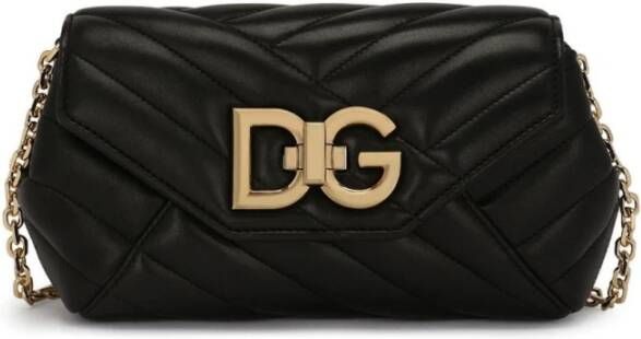 Dolce&Gabbana Crossbody bags Small Shoulder Bag in zwart
