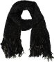 Dolce & Gabbana Nieuwe Logo Sjaal Gemaakt in Italië Zwart 230cm x 32cm Black Dames - Thumbnail 1