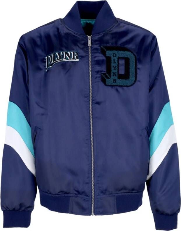 Dolly Noire Bomber Jackets Blauw Heren