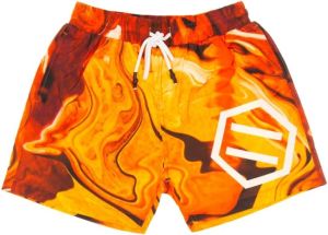 Dolly Noire Casual Shorts Oranje Heren