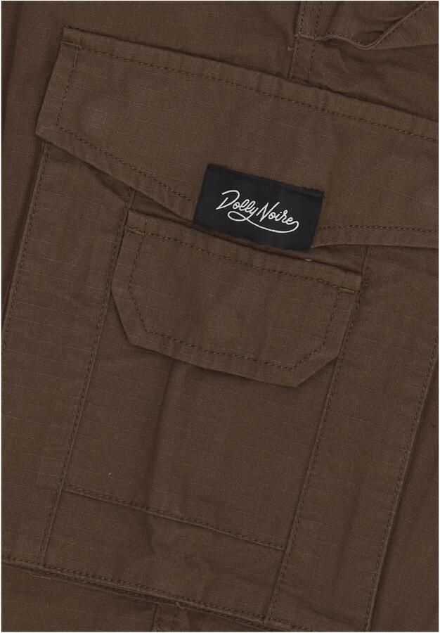 Dolly Noire Ripstop Baggy Cargo Broek Bos Nacht Green Heren