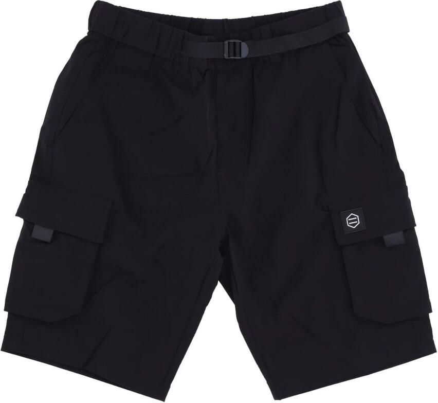 Dolly Noire Zwarte Cargo Shorts met Zakken Black Heren