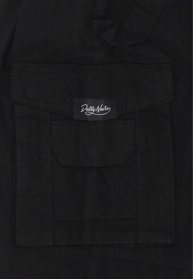 Dolly Noire Zwarte Ripstop Cargo Broek Black Heren