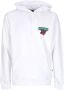 Dolly Noire Witte Lichtgewicht Hoodie met Kangoeroezak White Heren - Thumbnail 1