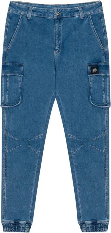 Dolly Noire Loose-fit Jeans Blauw Heren