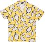 Dolly Noire Short Sleeve Shirts Yellow Heren - Thumbnail 1