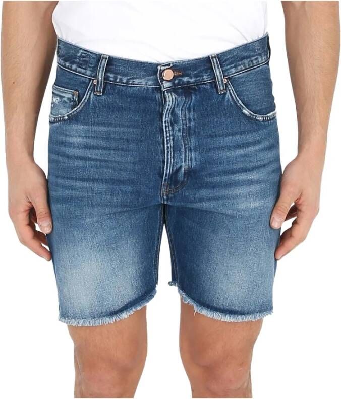 Don The Fuller Bermuda Tokyo shorts Blauw Heren