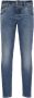 Don The Fuller Blauwe Katoenen Jeans met Borduursel Blauw Heren - Thumbnail 1