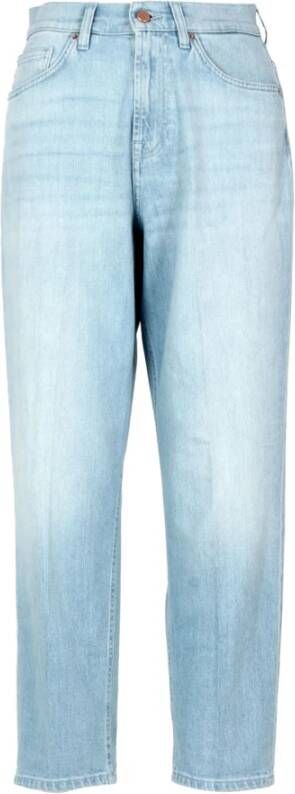 Don The Fuller Cropped Jeans Blauw Dames