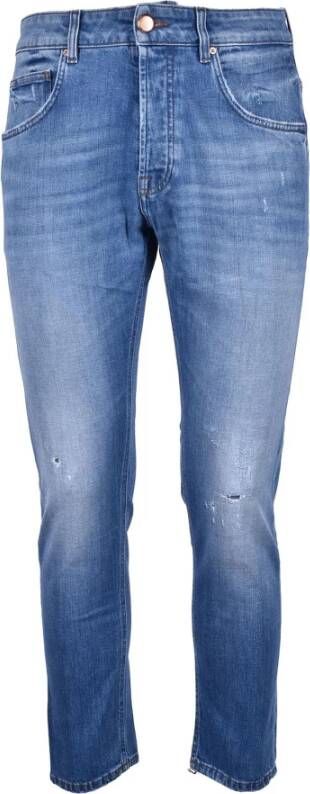 Don The Fuller Denim Blauwe Jeans voor Heren Blauw Heren